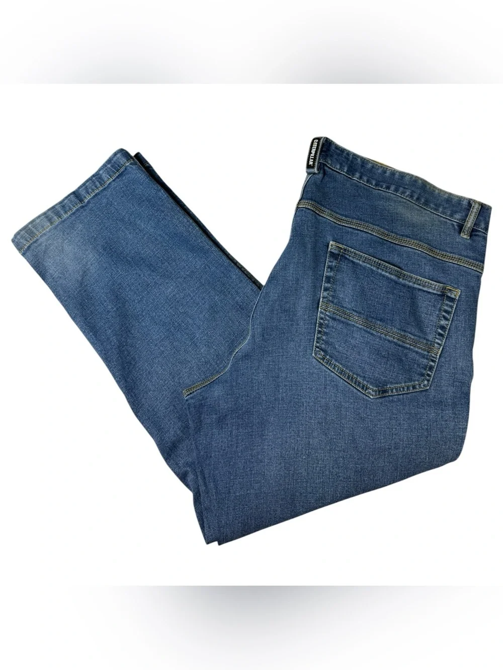 CAT Caterpillar Denim Straight Leg Stretch Jeans 40x30